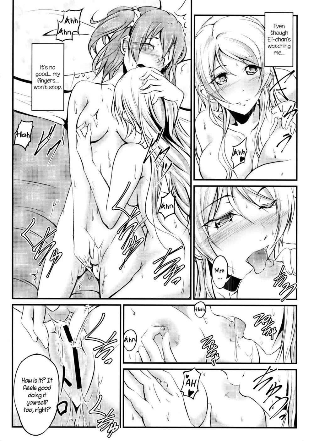 Hentai Manga Comic-Honoka and Eli's Life Living Together-Read-18